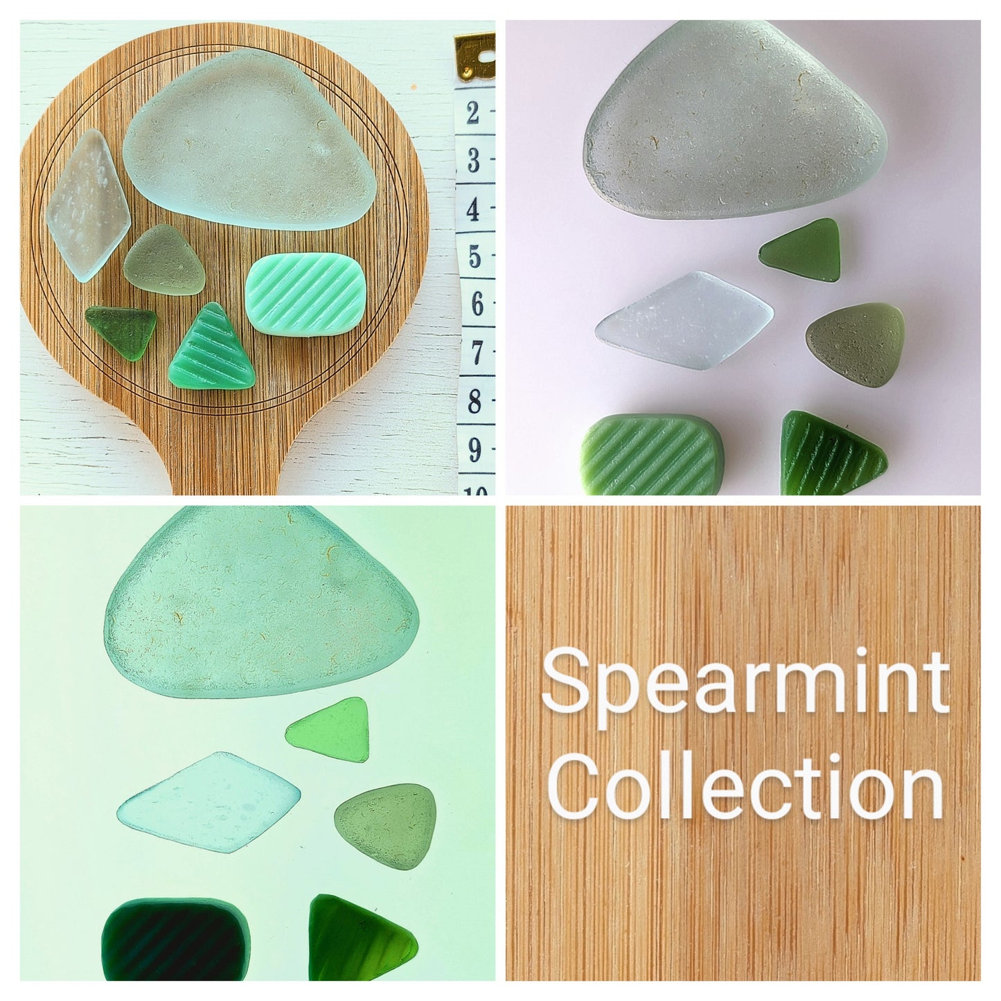 "Spearmint": Hand-shaped Edinburgh Sea-Pieces