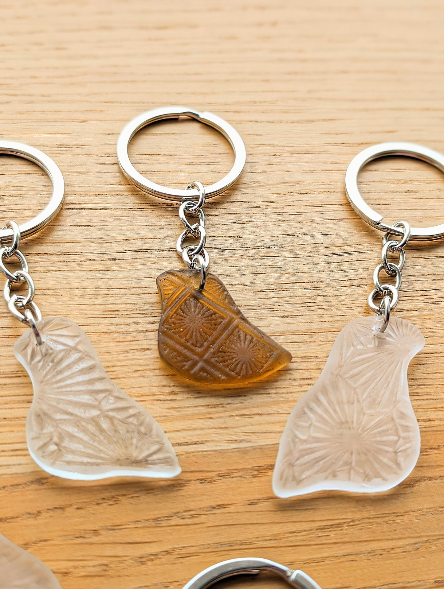 Wardie Bay Sea Glass Keyring