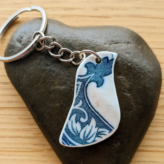 Wardie Bay Sea Pottery Keyring