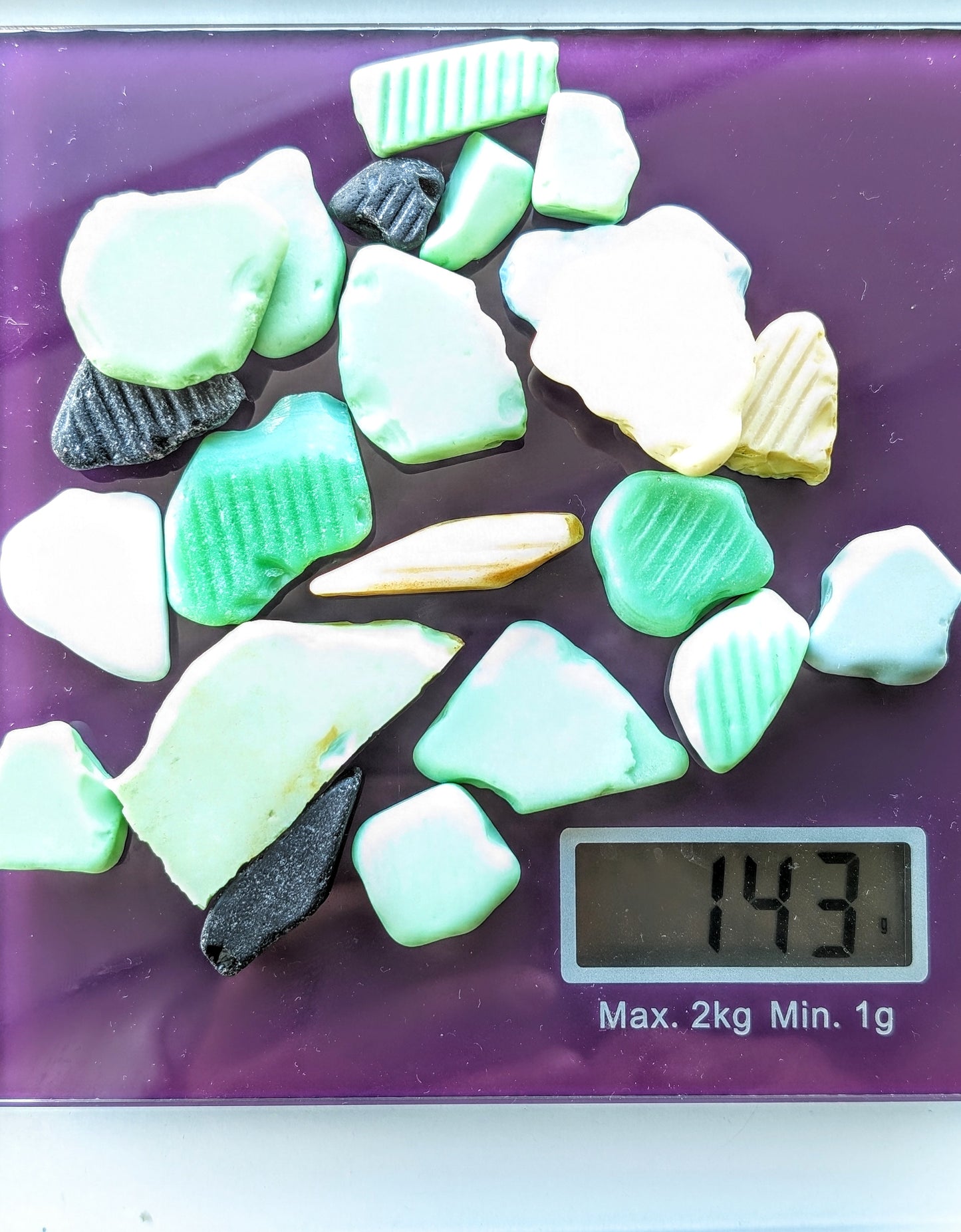 Mixed Bundle of Vitrolite Sea Glass